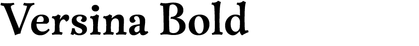 Versina Bold
