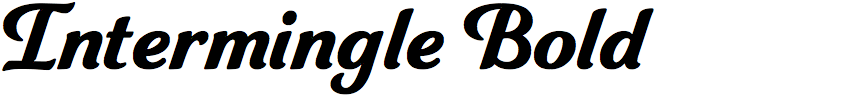 Intermingle Bold