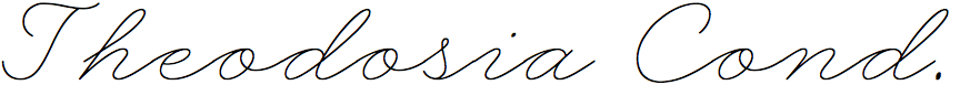 Theodosia Condensed