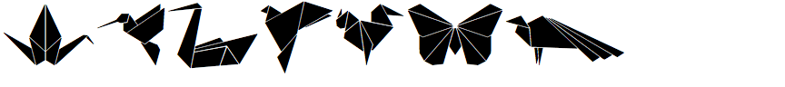 Origami Bats