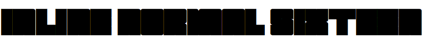 Inline Normal Sixteen