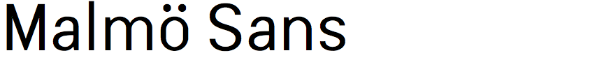 Malmö Sans