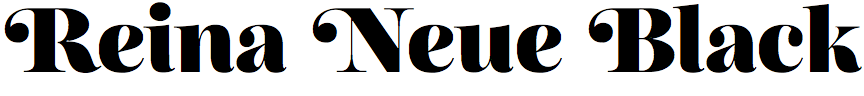 Reina Neue Black