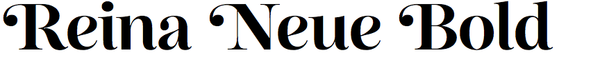 Reina Neue Bold