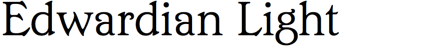 Edwardian Light