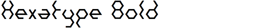 Hexatype Bold