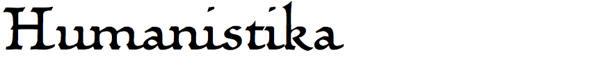 Linotype Humanistika
