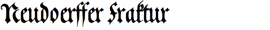 Neudoerffer Fraktur