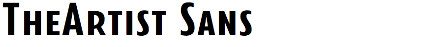 The Artist Sans