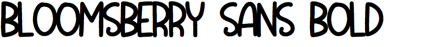 Bloomsberry Sans Bold