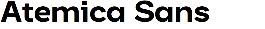 Atemica Sans