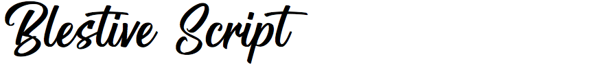Blestive Script