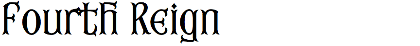 Fourth Reign