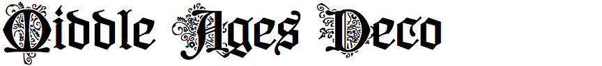 Middle Ages Deco