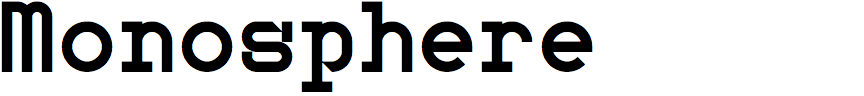 Monosphere
