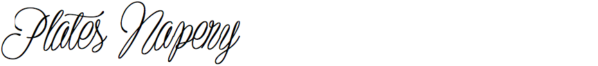 Plates Napery