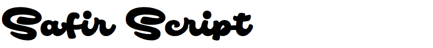 Safir Script