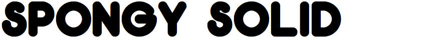 Spongy Solid
