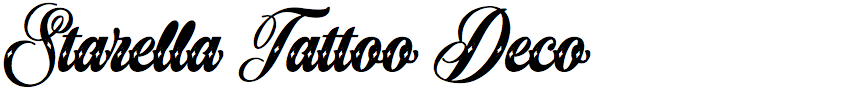 Starella Tattoo Deco