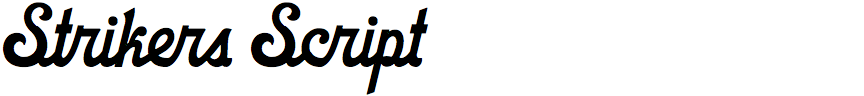 Strikers Script