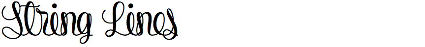 String Lines