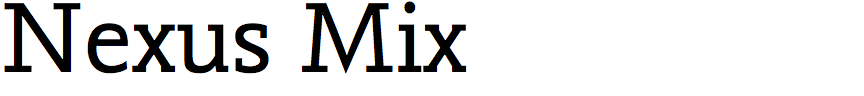 Nexus Mix