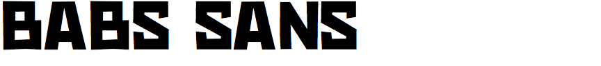 Babs Sans