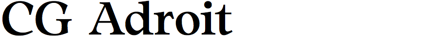 CG Adroit