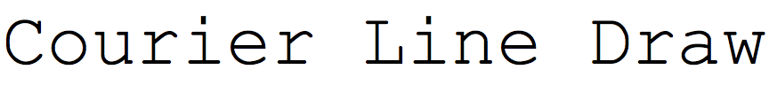 Courier Line Draw