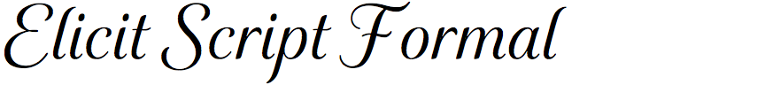 Elicit Script Formal