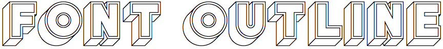 Font Outline