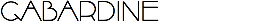 Gabardine