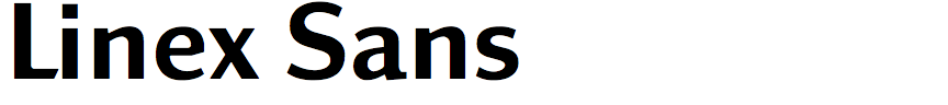 Linex Sans