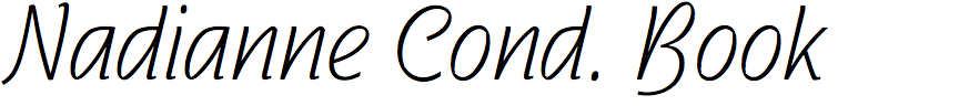 Nadianne Condensed Book