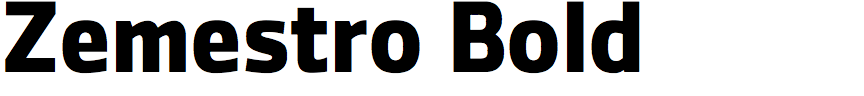 Zemestro Bold