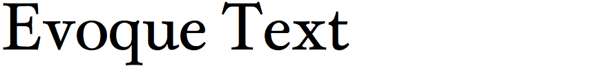 Evoque Text