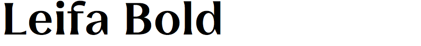 Leifa Bold