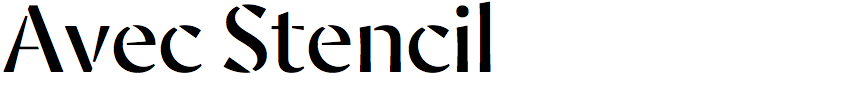 Avec Stencil