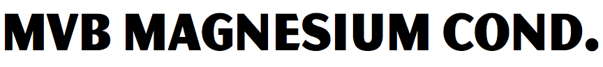 MVB Magnesium Condensed