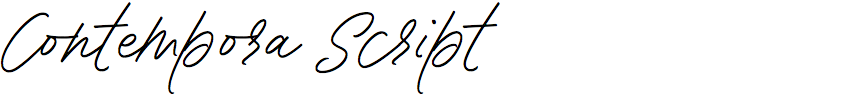Contempora Script