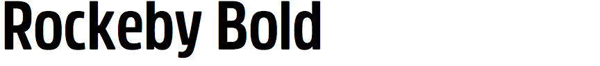 Rockeby Bold