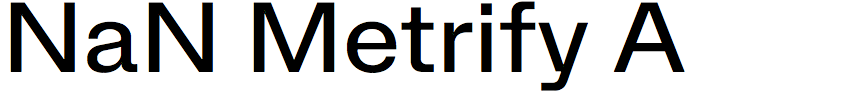 NaN Metrify A