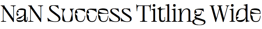 NaN Success Titling Wide
