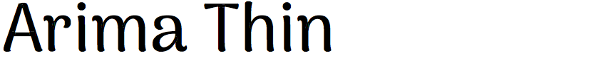 Arima Thin