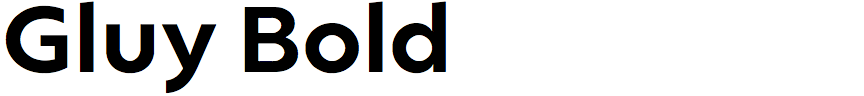 Gluy Bold