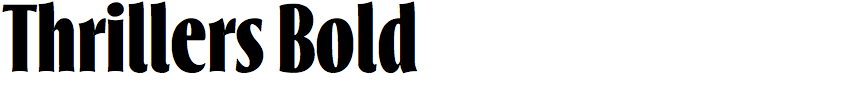 Thrillers Bold