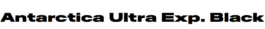 Antarctica Ultra Expanded Black