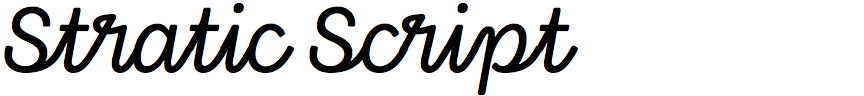 Stratic Script