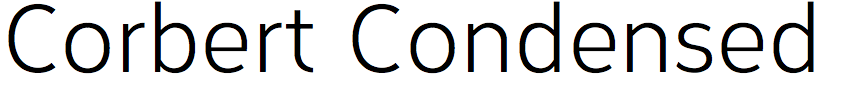 Corbert Condensed