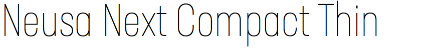 Neusa Next Compact Thin